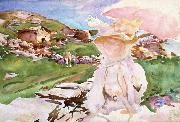 John Singer Sargent In the Simplon Pass oil painting on canvas